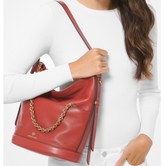 Mk-Signature Shoulder Bag - Picture 2 of 3